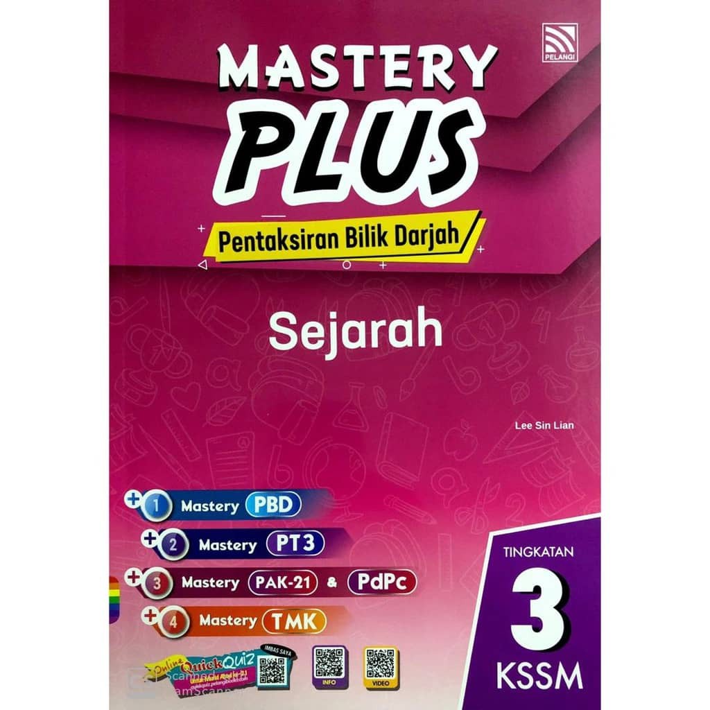 Buku Latihan Mastery Plus Kssm 2020 Sejarah Tingkatan 1 2 3 Pelangi Shopee Malaysia