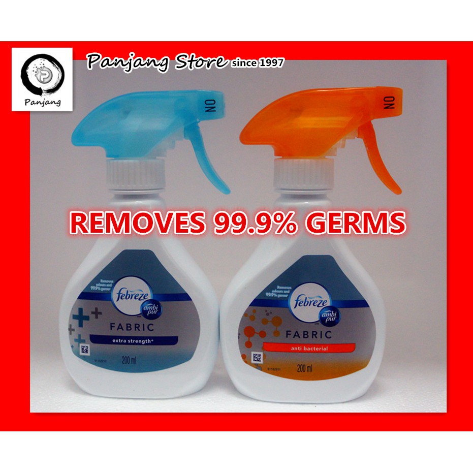 FEBREZE FABRIC 200ML REMOVE 99.9 GERMS Shopee Malaysia