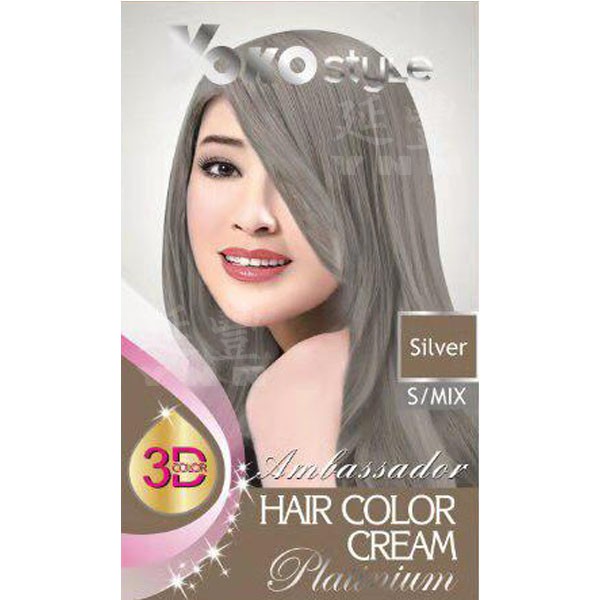  Yoko  Style  Hair  Color  Cream S  MIX SILVER Colour Shopee 