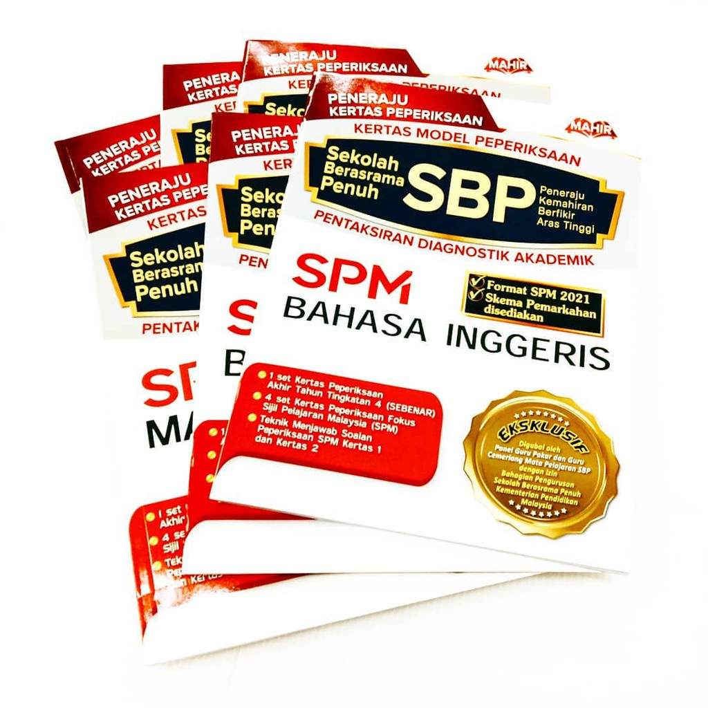 Kertas Model Peperiksaan Sbp Format Spm 2021 Mahir Holdings Sdn Bhd Shopee Malaysia