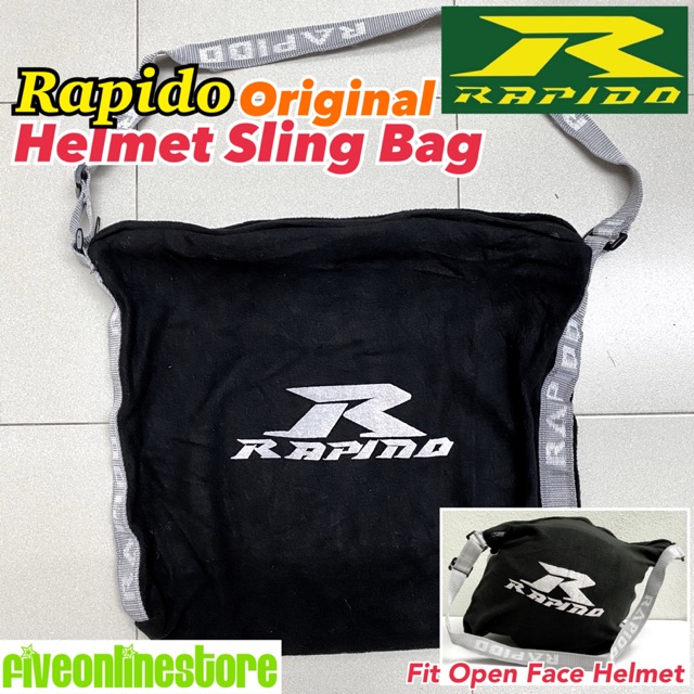 helmet sling bag