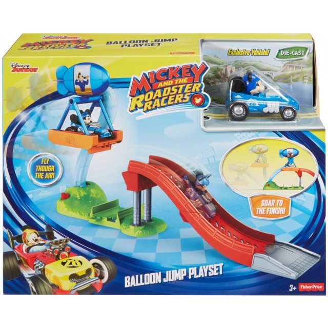 mickey and the roadster racers playset