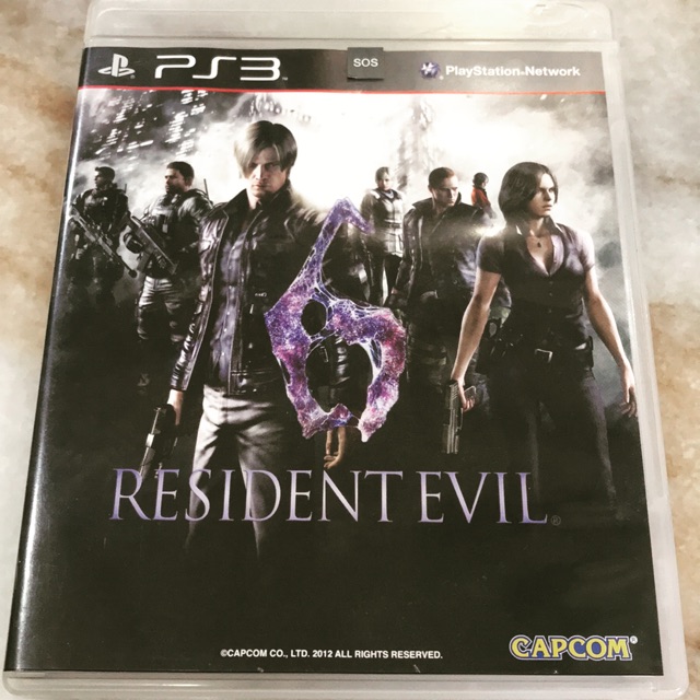 Resident Evil 6 PS3 (ENG) | Shopee Malaysia