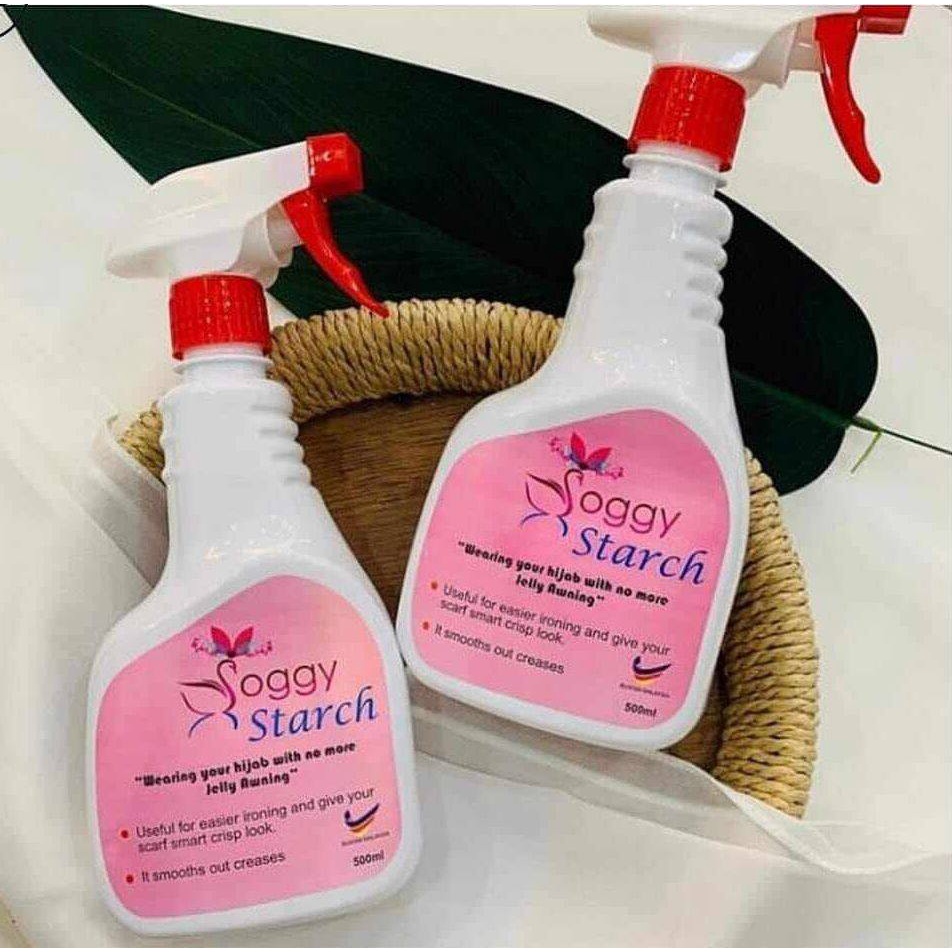 SOGGY STARCH SPRAY PENGERAS AWNING TUDUNG/FABRIC STARCH/EASY IRONING