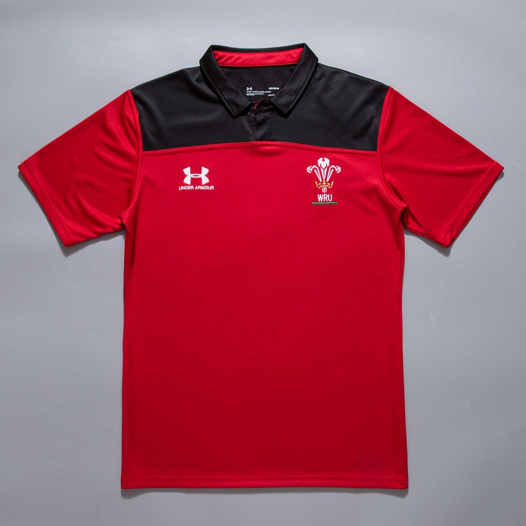 S-5XL Rugby Jersey 2020 Welsh Rugby Jersey Soccer T-Shirt Breathable Workout Textile Polo Shirt Summer Sports Leisure T-Shirts Color : A, Size : Large 