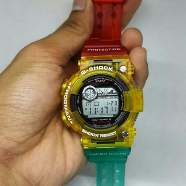 Gshock Frogman Rasta Jam Frogman Original Jual Original 100
