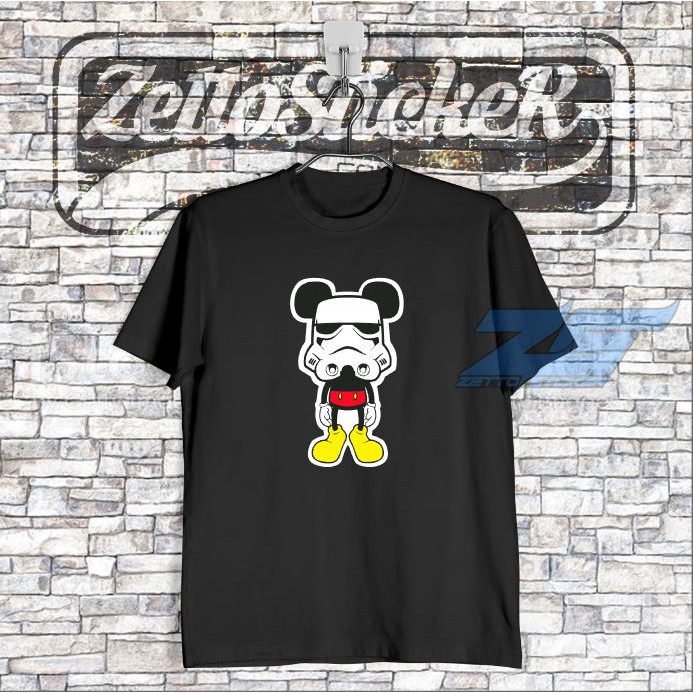 Stormtroopers Mickey Dope T-Shirt (Star Wars & Mickey Mouse) | Shopee ...