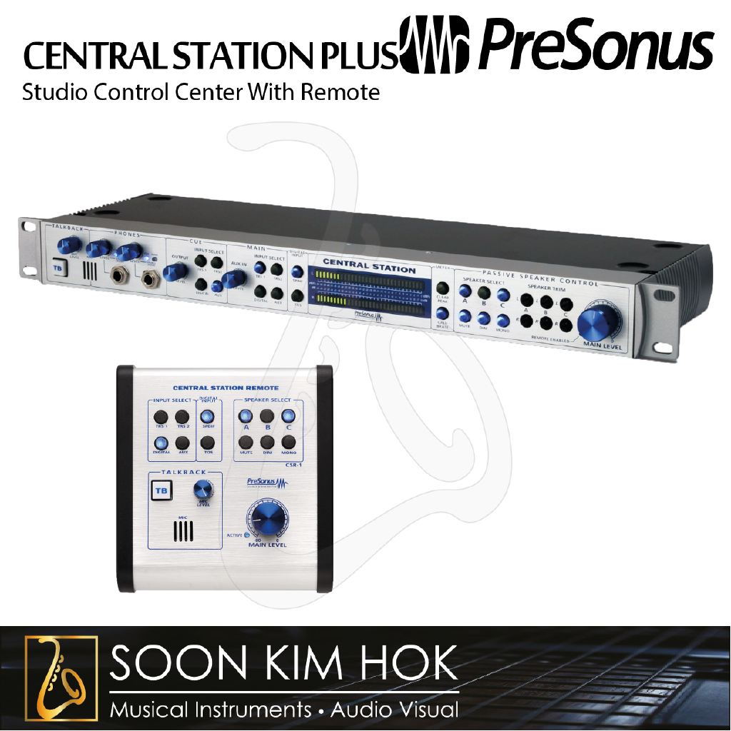 presonus central station plus