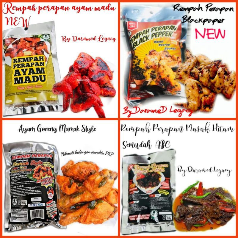 Ayam perap black pepper