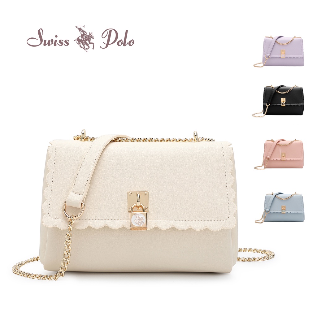 SWISS POLO Ladies Chain Sling Bag HFN 2601 Multi Color Shopee Malaysia