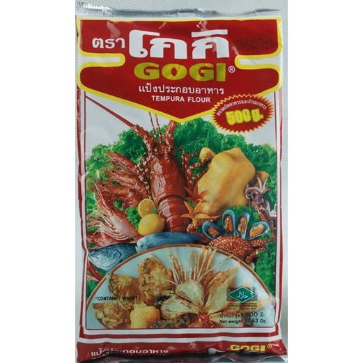 Gogi Tepung Campuran Tempuratempura Flour 500g150g Shopee Malaysia