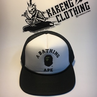 bathing ape trucker hat