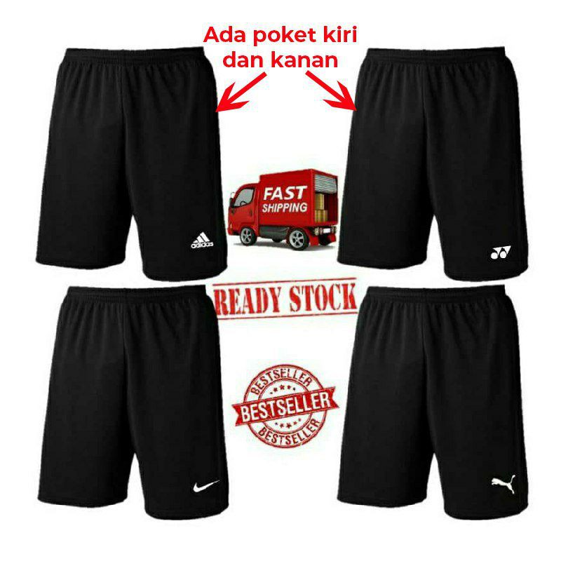 [MICROFIBRE]SELUAR PENDEK BOLA SHORT PANTS SHORTS SPORT MEN SELUAR ...