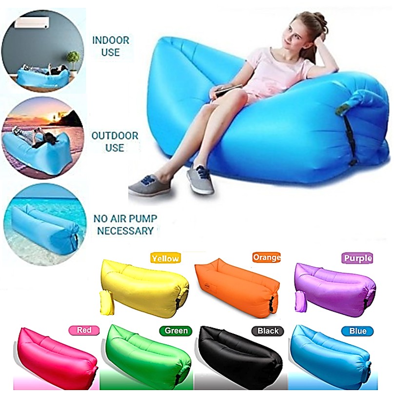 inflatable beach air bed