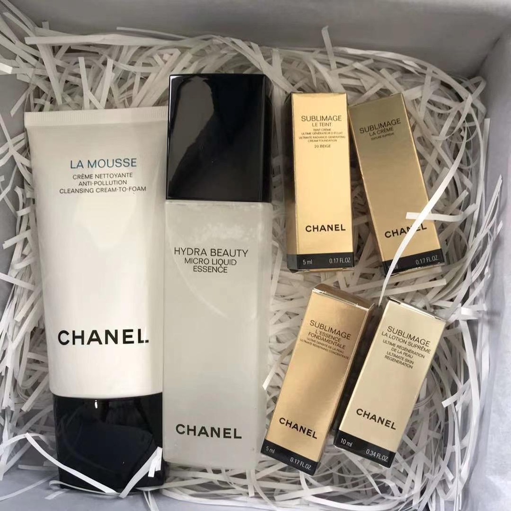 Chanel La Mousse Skincare Gift Box 2-Piece Set | Shopee Malaysia