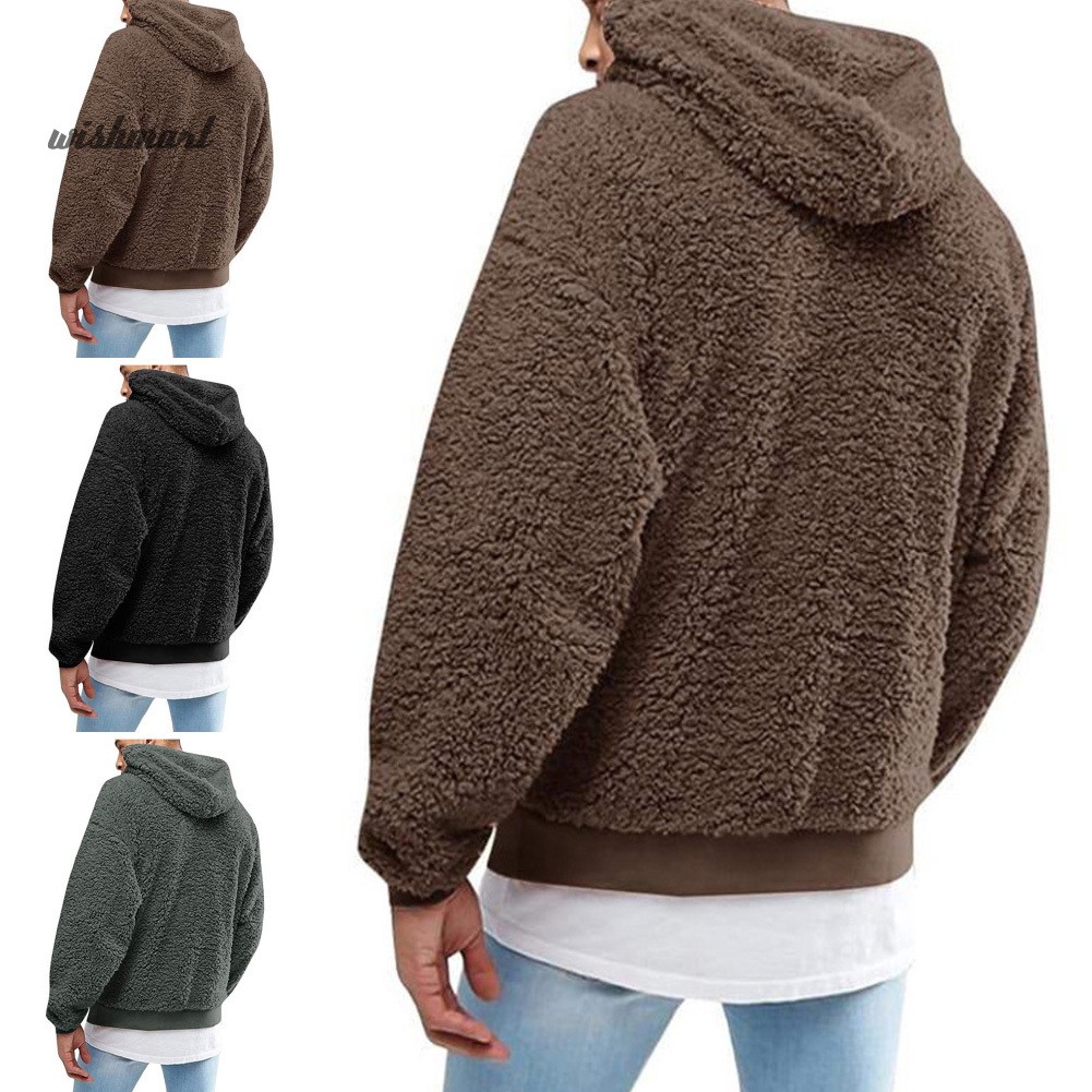 fluffy fleece hoodie