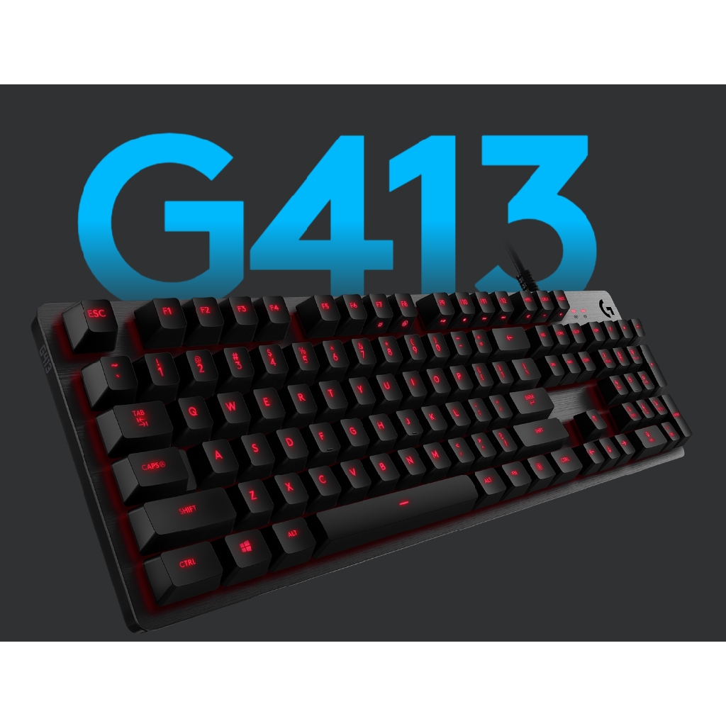 Logitech g413 mechanical gaming keyboard carbon ubicaciondepersonas