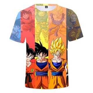 Dragon Ball Toddler Kids 3d Digital Printed Boys Short Sleeve T Shirt Tops Blouse Shopee Malaysia - t shirt roblox dbz