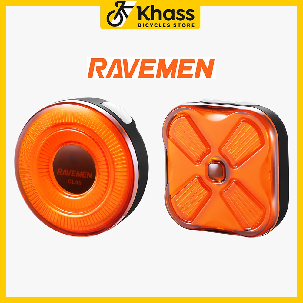 RAVEMEN – ensemble de feux de vélo LED 500, feu avant CL01, feu arrière, Rechargeable par USB, marche-arrêt automatique, Kit AGM03  18
