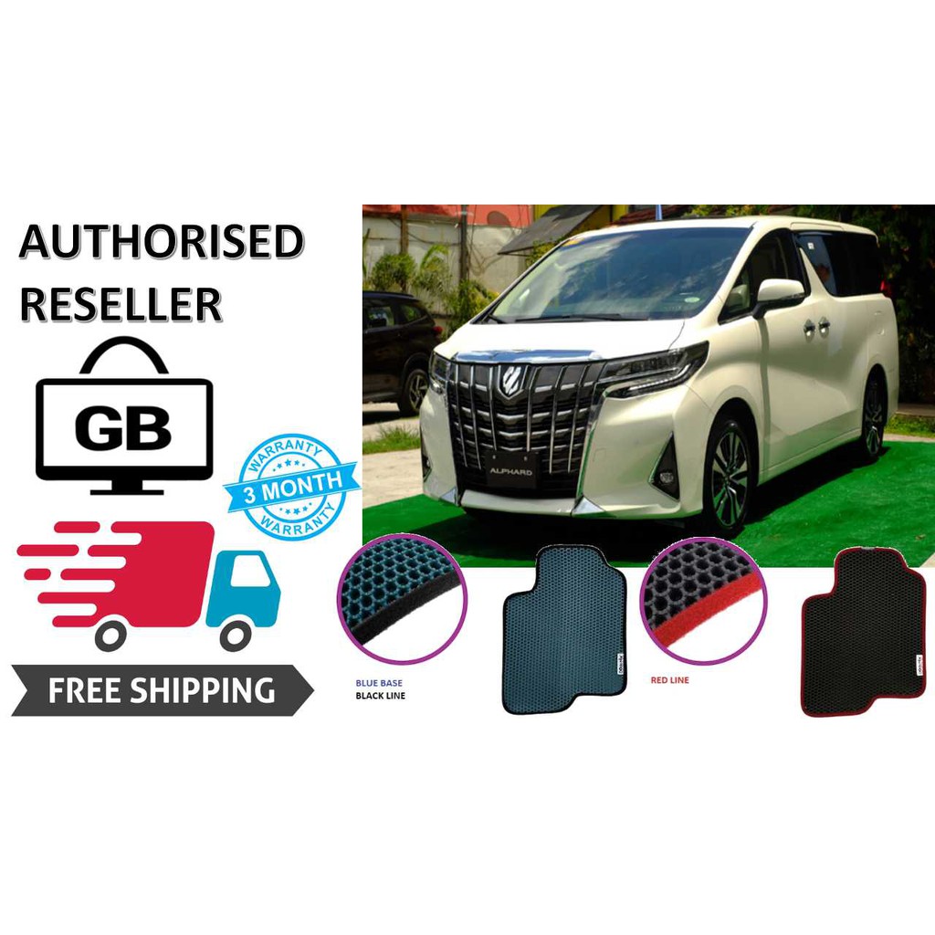 Gb Store 100 Original Toyota Alphard 2018 Floor Mat Custom Made