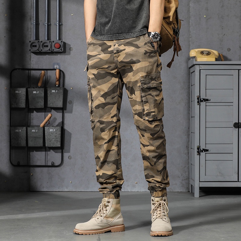 khaki camo pants mens