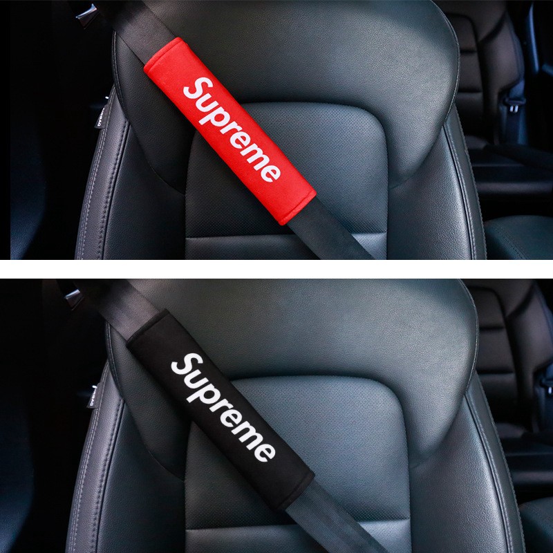 supreme seat belt cover