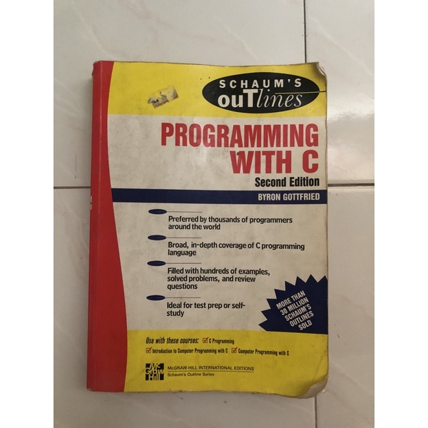 Programming with C (second edition) | Shopee Malaysia