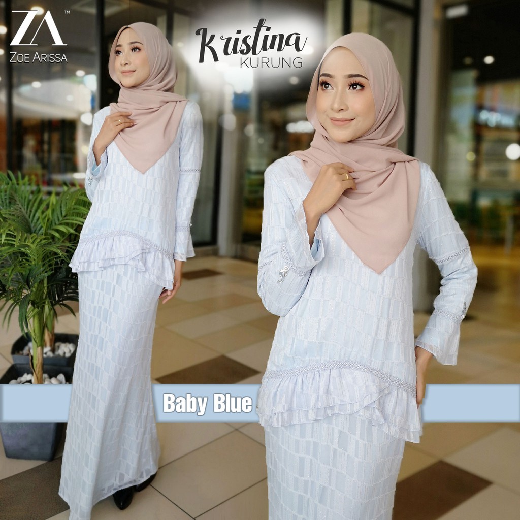 Baju Kurung Raya 2022 Plus Size Saiz Besar Zoe Arissa Kurung Moden