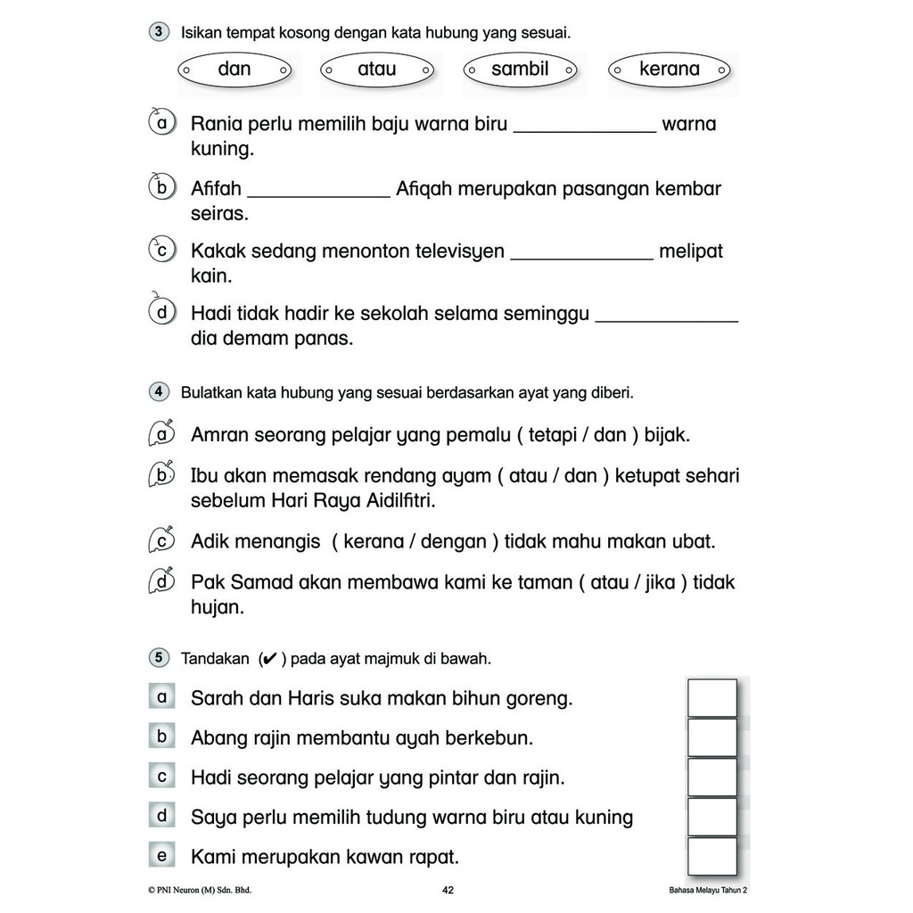 Buku Rampaian Kssr Semakan Bahasa Melayu Tahun 2 Latihan Topikal Nota Shopee Malaysia