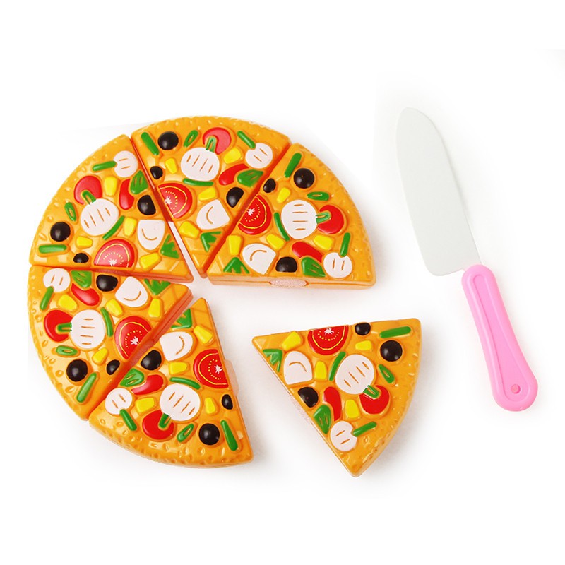 Cách vẽ Vẽ hình pizza bằng màu nước đơn giản