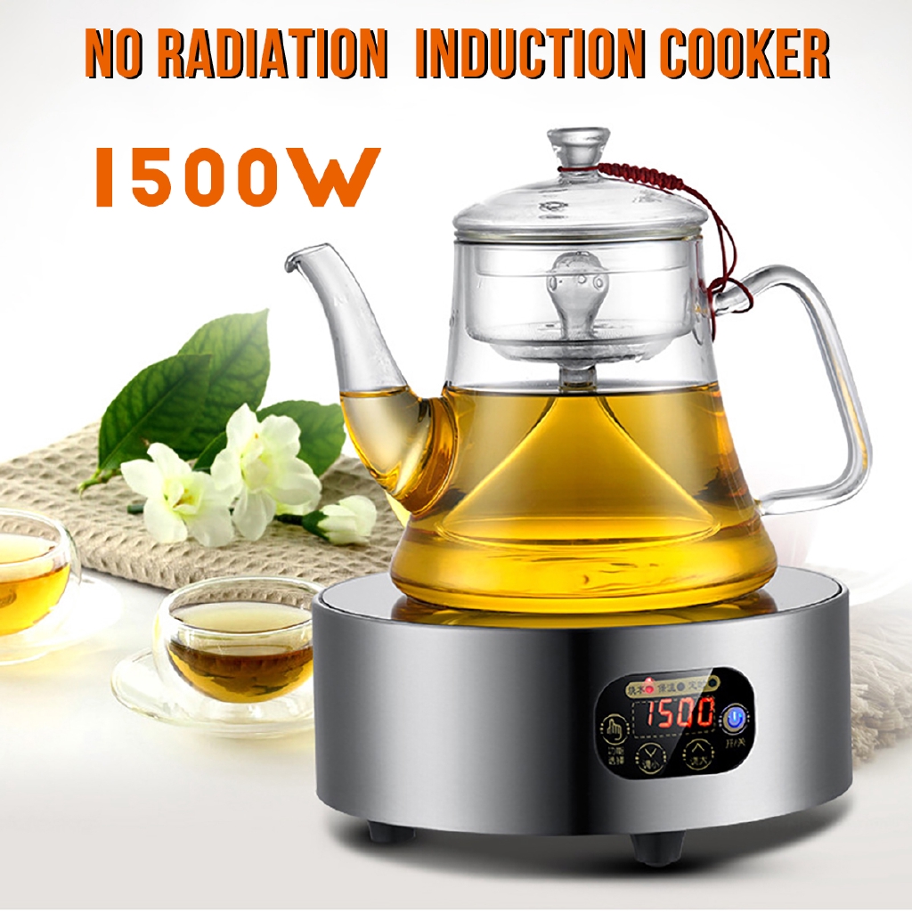 No Radiation Water Boiling Induction Cooker Sensor Touch 1500W Electric