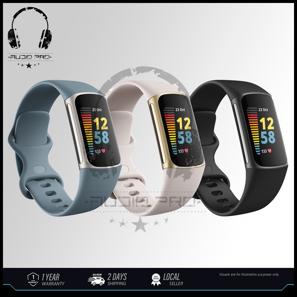 Fitbit Charge 4 Fitbit Charge 5 with GPS + sleep tracking ready stock