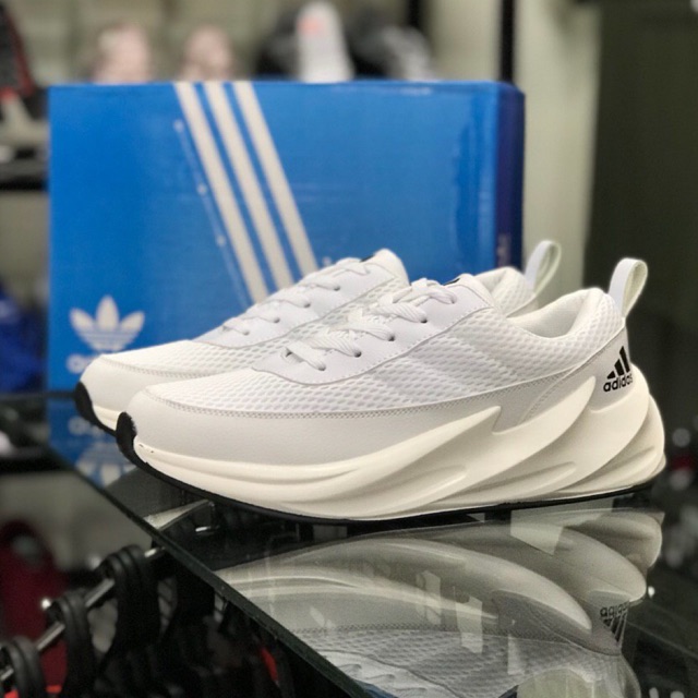 adidas shark all white
