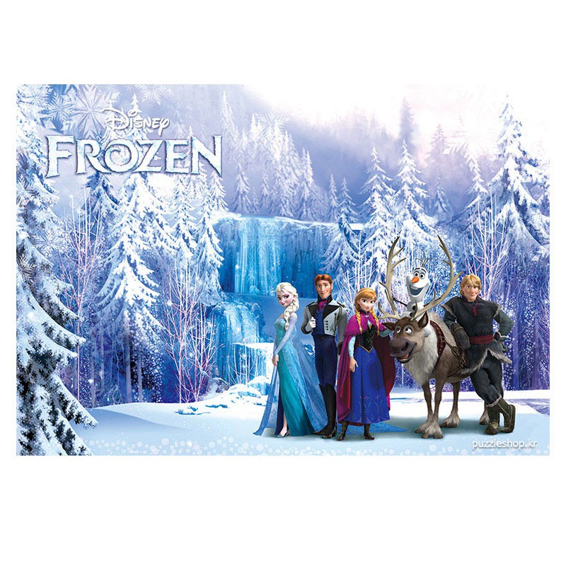 Frozen Snow World Puzzle 500 Piece Jigsaw Puzzles Walt Disney High Quality Shopee Malaysia