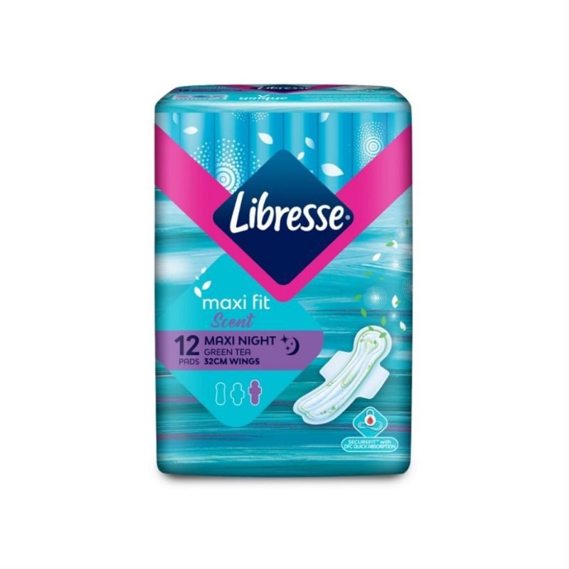 LIBRESSE Green Tea Maxi Night Wings 32cm 12s Shopee Malaysia