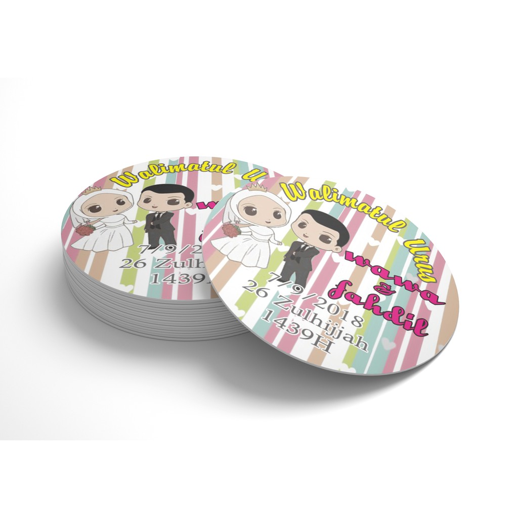 3cm Label Stiker Murah Sticker Murah Stiker Kahwin 3cm Label Stiker Murah Sticker Murah Stiker Kahwin