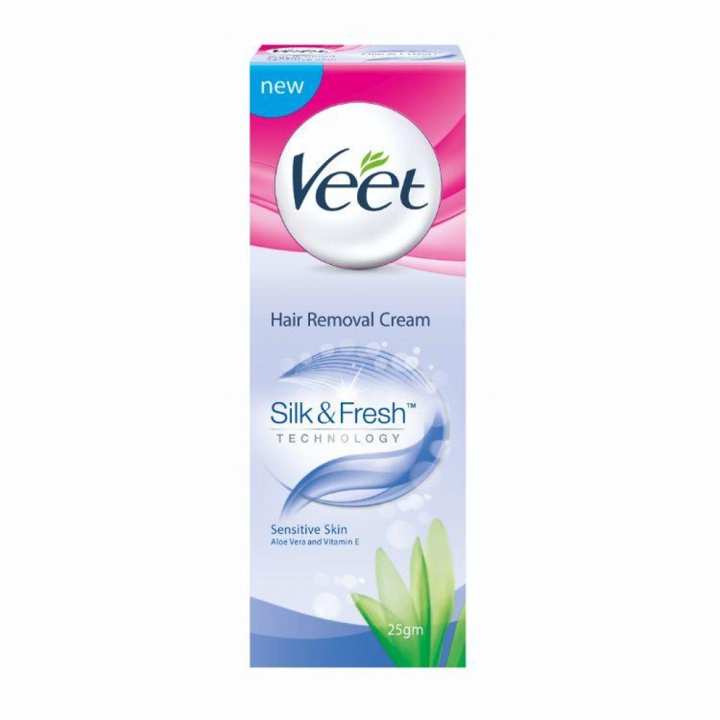 Veet Hair Removal Cream Sensitive Skin 25g Shopee Malaysia