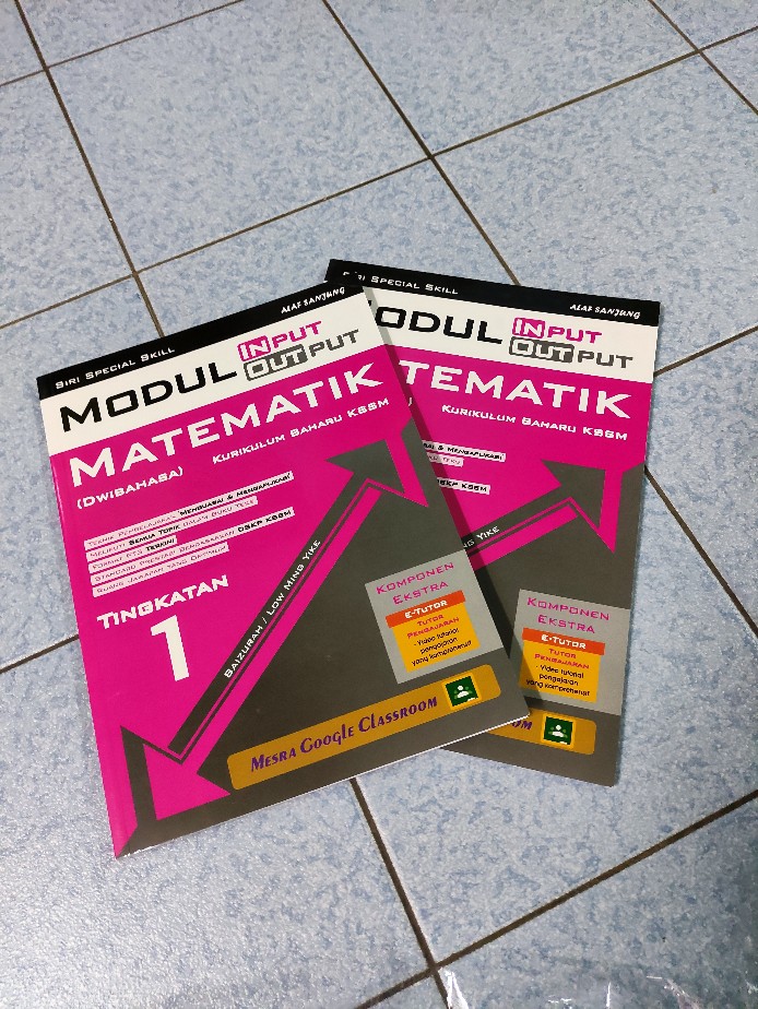 Modul Input Output Matematik Tingkatan 1 Jawapan  mitsuanako