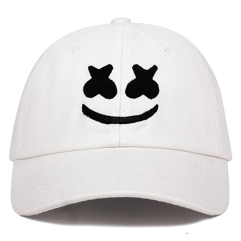 American Dj Chris Comstock Dad Hat Smiley 100 Cotton Embroidered Baseball Caps Shopee Malaysia - hot games roblox cap rock band symbol skullies beanie cotton black