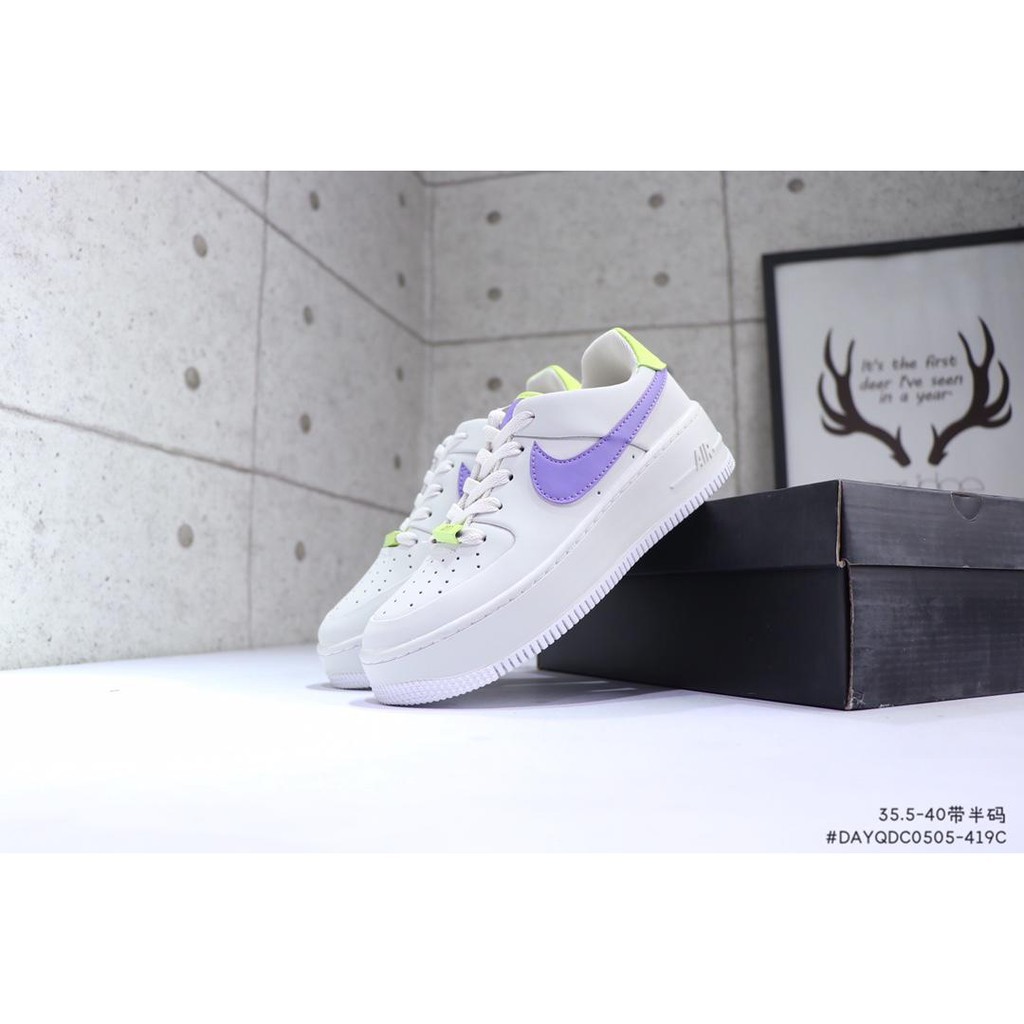 nike air force thick sole