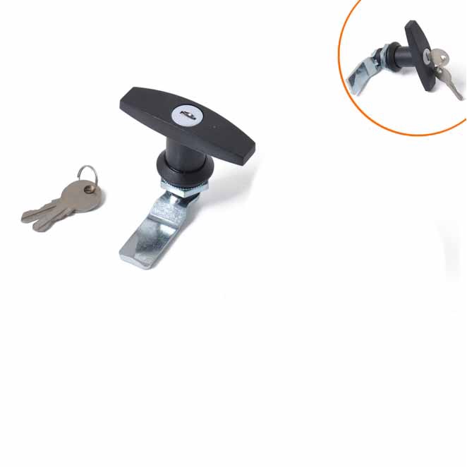 Rv T Handle Door Lock Latch Truck Cap Camper Trailer Shell Cover