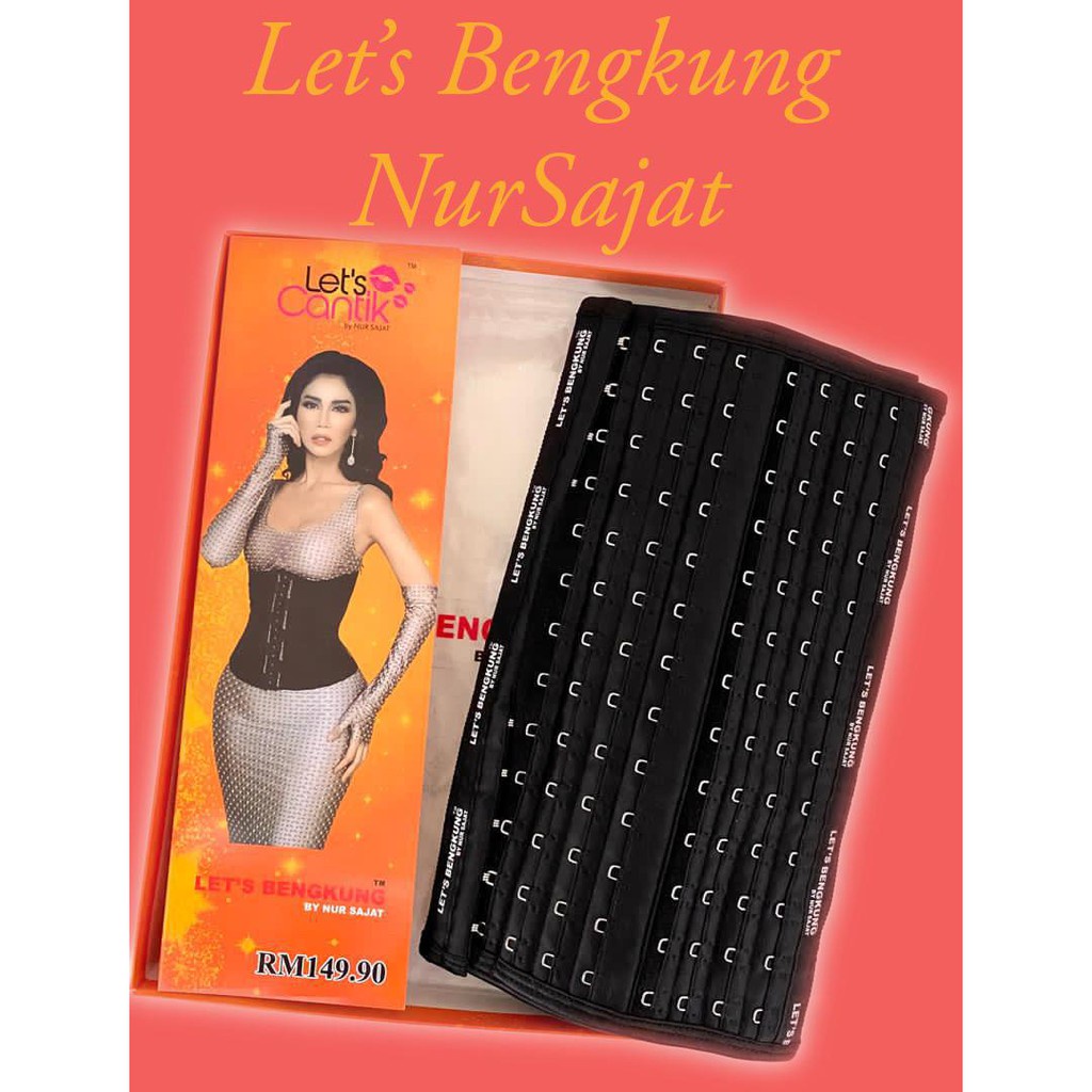 100% ORIGINAL LETS BENGKUNG GORGEOUS & FABULOUS LET'S CANTIK LATEST MANY 25 TULANG SAJAT SLIMMING Shapewear HQ NURSAJAT LIMITED