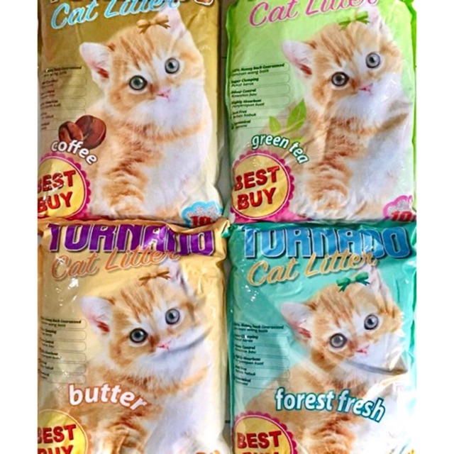 TORNADO Cat Litter 10L (Pasir Kucing Murah) | Shopee Malaysia