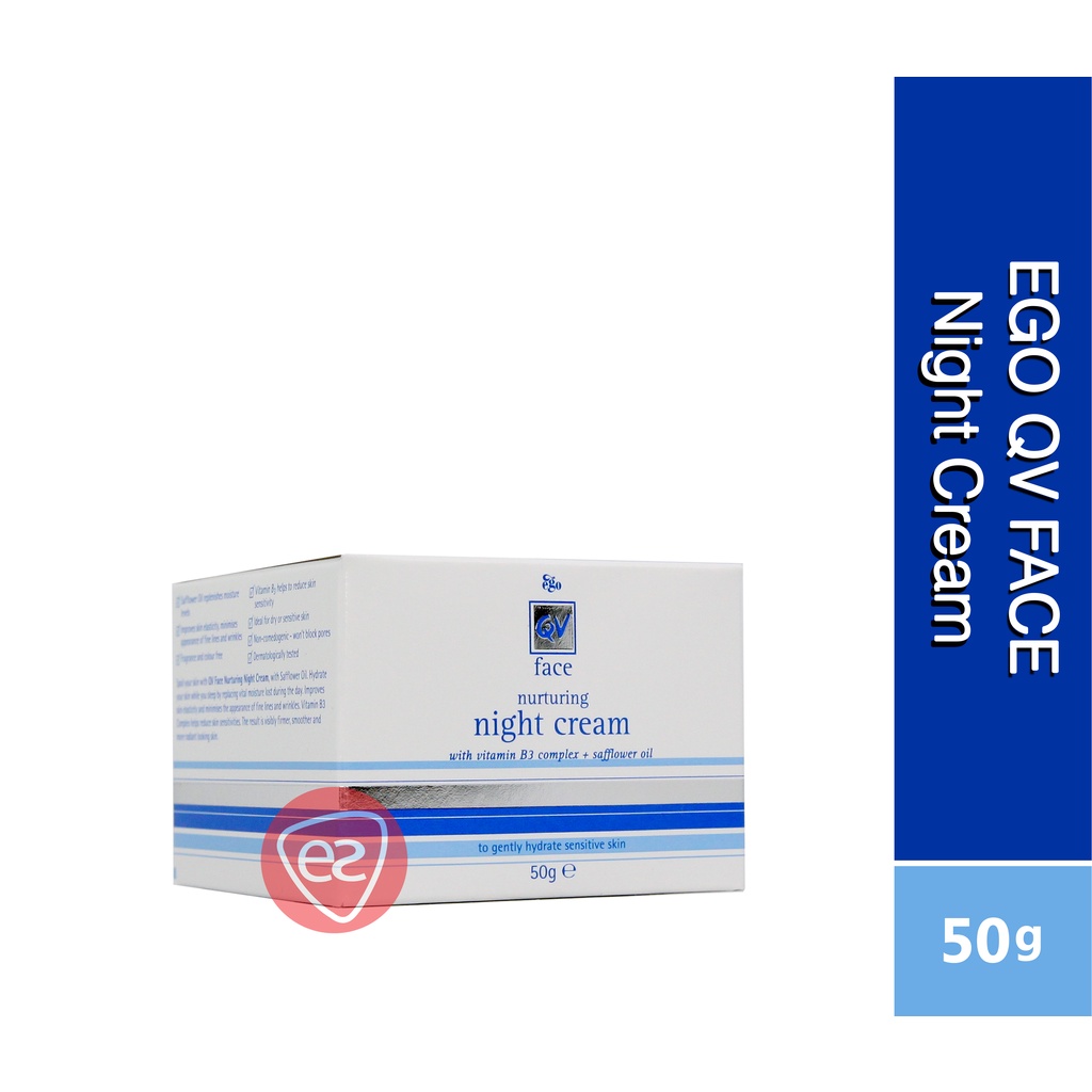 EGO QV FACE NURTURING NIGHT CREAM 50G (WITH VITAMIN B3 COMPLEX