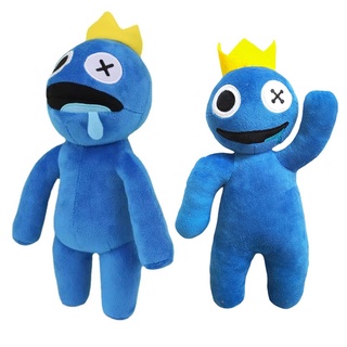 Kawaii Rainbow Friends Cartoon Game Blue Monster Plush Toy Blue ...