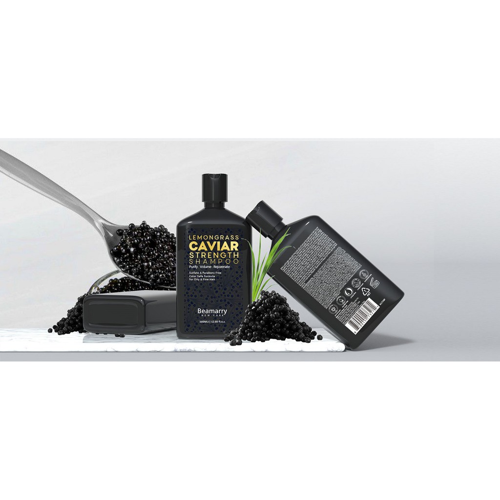 Beamarry® Caviar lemongrass strength shampoo 380ml 100 authentic