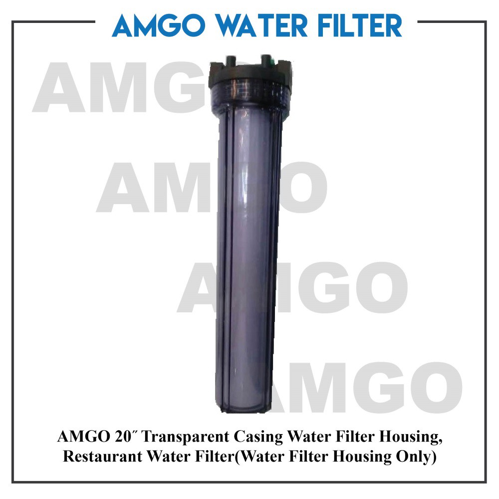AMGO 20" Water Filter Housing , Outdoor Water Filter (Housing Only