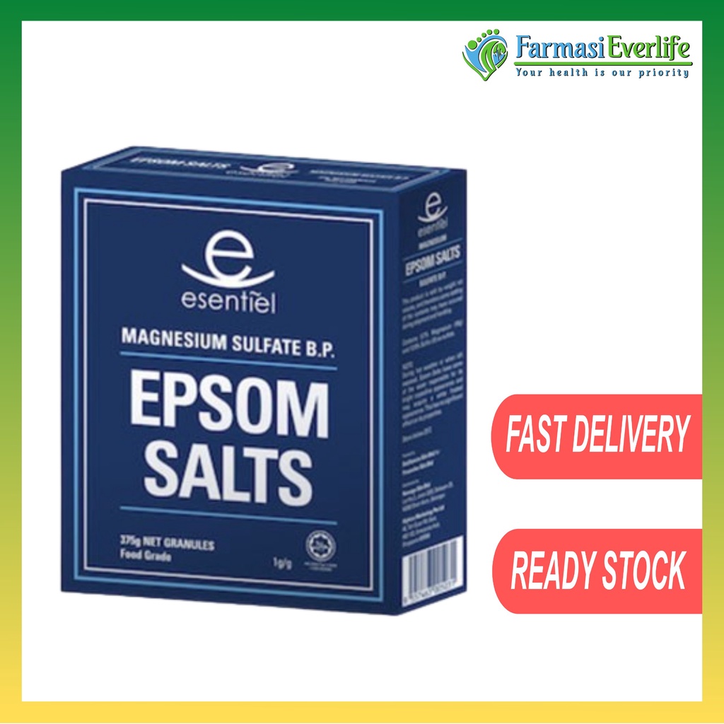Esentiel Epsom Salt 375gm Shopee Malaysia