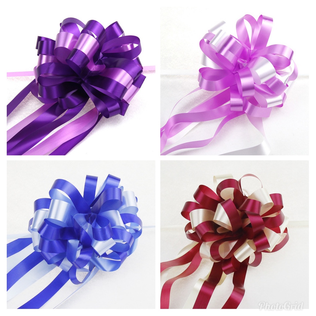 Gift Packing Pull Bow Ribbons Flower Ball Pull Ribbon Holiday Gift