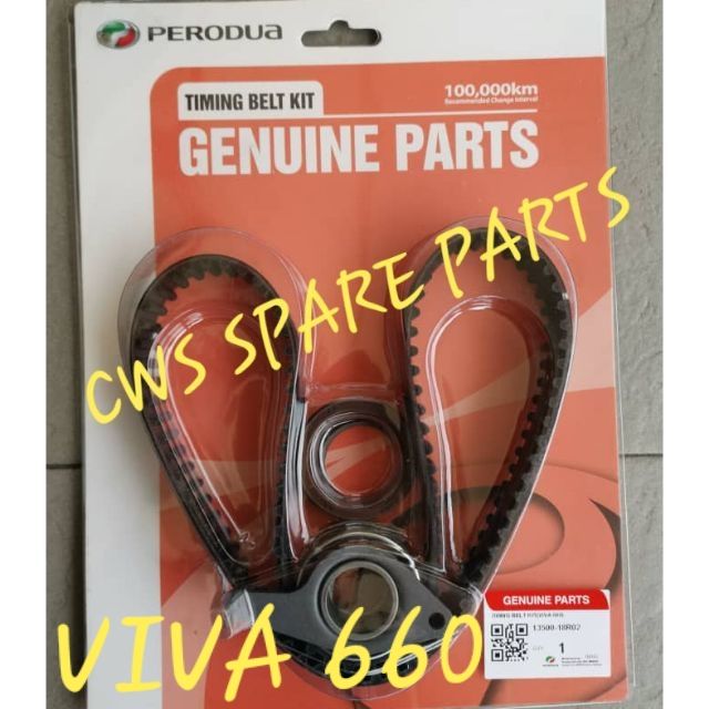 PERODUA VIVA 660 TIMING BELT KIT SET 100%ORIGINAL 13500 